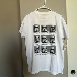 Star Wars Storm Trooper Moods T-shirt (Youth Boy’s XL)
